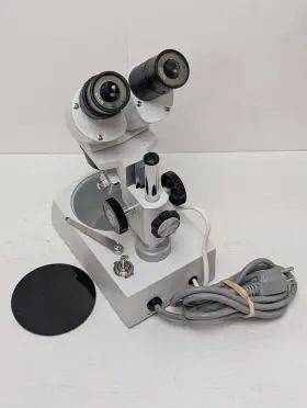 Wf-10x Accu-scope 040064 Binocular Microscope With Eyepieces - Tested #2