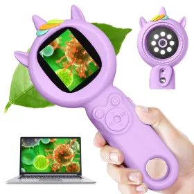 Ac-z800-03 Acoath Microscope For Kids Auto-focus Handheld Digital Microscopes With 2.0
