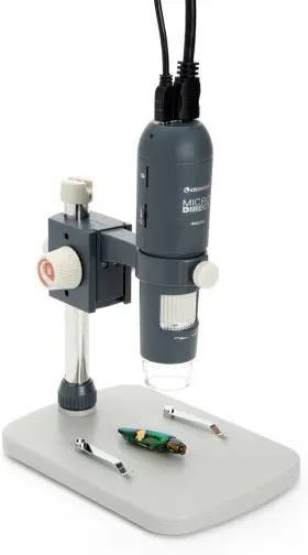44316 Acquisition Llc Microdirect 1080p Hd Handheld Digital Micro Viewing Microscope Grey 44