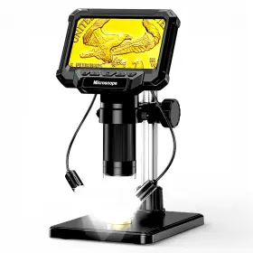 1000x Aikokkl 716842710990 4.3 Inch Coin Microscope For Error Coins Detail View Only Digital Lcd Ma