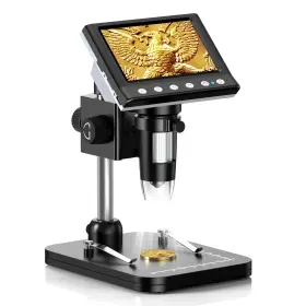 Dm7-z01c-yk Aikokkl 4.3 Inch Lcd Digital Microscope 1000x Usb Magnifier With Screen For Windows
