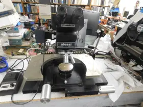 Rel-4100a Alessi Rel-4100a. 4 Inch Manual Probe Station With Lense Objectives And Bausch Lomb