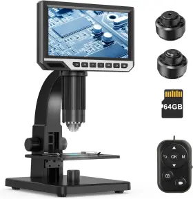 2000x Aliestfdno 313017465480 Microscope 24mp Hdmi Magnifier With Screen Soldering Microscop