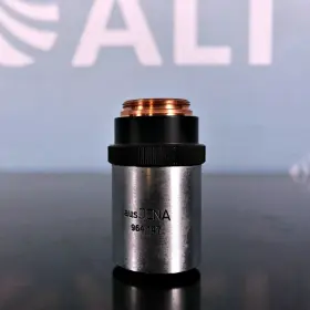 28983 Alt American Laboratory Trading Aus Jena Microscope Objective Planachromat 25x/0.50 0.17 Pol