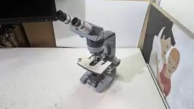 1062-1 American Optical Spencer 10 Series Binocular Microscope 4 Objective Lens #2