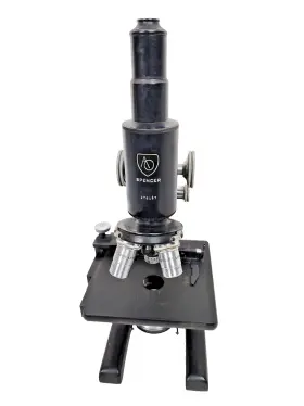 275157 American Optical Vintage Spencer Microscope 3 Objectives Mechanical Stage #3