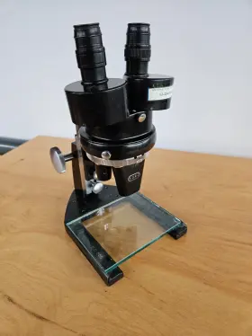 313951 American Optical Stereo Dissecting Microscope Gorgeous Vintage Instrument