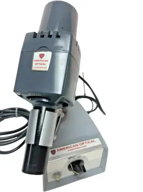 365-v American Optical Ao Instrument Co. Model 365 V Microscope Illuminator With Transformer Free Ship
