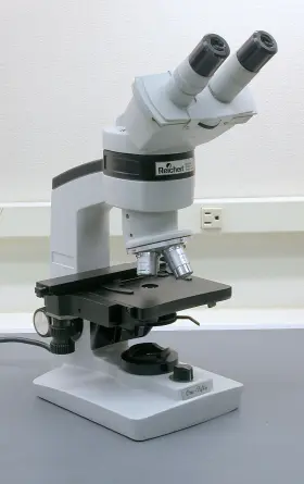 Ao150 American Optical Binocular Microscope Complete With Case #2