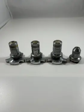 B96917 American Optical Lot Of Ao Spencer Microscope Lenses 100x 97x 43x 10x