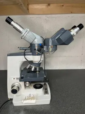 Ol406 American Optical Vtg Ao One-ten Microstar Olm Microscope With Two Sets Of Oculars 3 Objectives