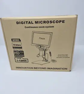 1200x Amnlov 770642400598 7 Inch Hd Lcd 1080p Digital Microscope Magnifier Video Recorder Remote Us Stoc