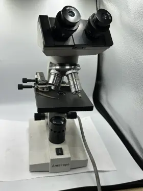 40x-1000x Amscope 013964500745 B100 Series Binocular Compound Led Microscope #2