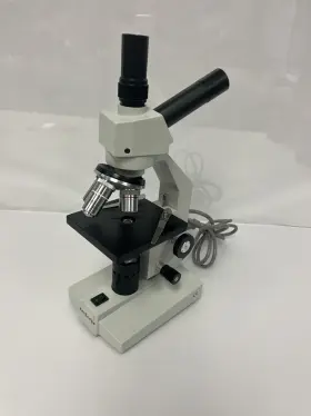 D120 Amscope 013964560589 Dual-view Compound Microscope With 4x 10x 40x 100x Objectives