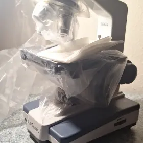 1843724 Amscope Binocular Compound Upright Microscope Biological Laboratory