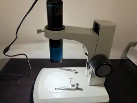 5100b Amscope Utp Series Microscope Used
