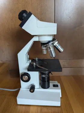 40x-2000x Amscope B100b-ms Compound Binocular Microscope Magnification