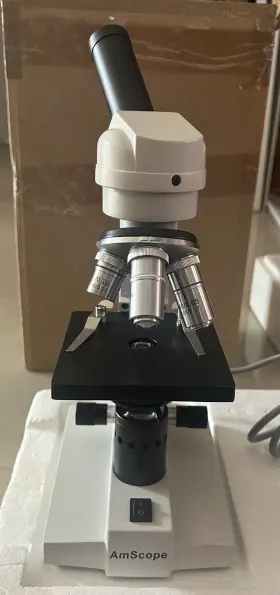 40x-2000x Amscope B100be Vet Compound Microscope Mechanical Stage Usb Digital Camera #2