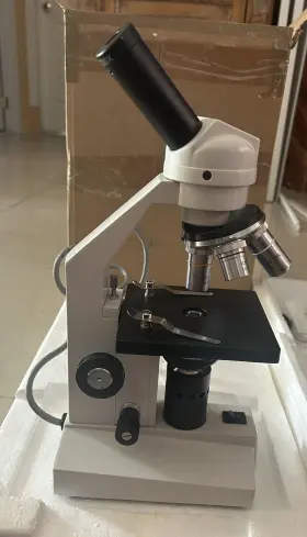 40x-2000x Amscope B100be Vet Compound Microscope Mechanical Stage Usb Digital Camera