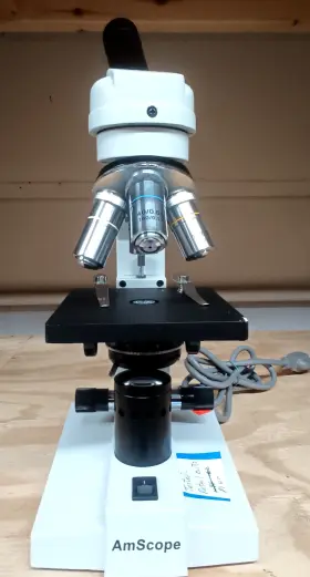 B100c-sp14-cls-50p100s Amscope B100 40x-2500x Binocular Biological Microscope -