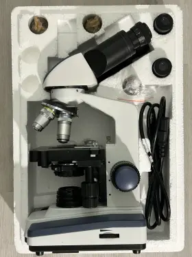 B120b-bk-bs Amscope 40x To 2000x Compound Microscope