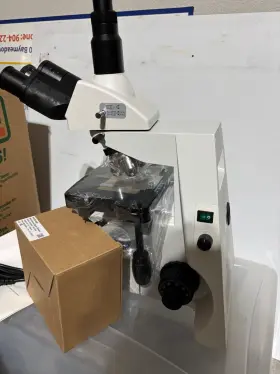 40x-2500x Amscope B120c-10m Led Lab Binocular Compound Microscope With 10mp Camera