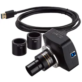 H800-96s-18m3 Amscope 0.7x-5x Zoom Inspection Monocular Stereo Led Microscope 18mp Usb3 Camera #2