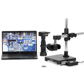 H800-96s-18m3 Amscope 0.7x-5x Zoom Inspection Monocular Stereo Led Microscope 18mp Usb3 Camera #3