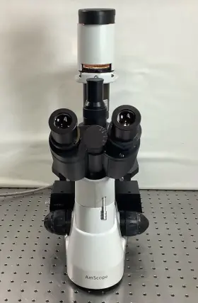 In300tc-fl Amscope Trinocular Microscope With Objectives #2