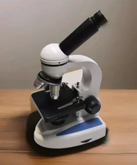 40x-1000x Amscope M149c-e1 Student Monocular Led Microscope Works Perfect See Pics #2