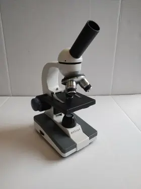 40x-1000x Amscope M150c-ms Portable Student Compound Led Microscope Mechanical Stage