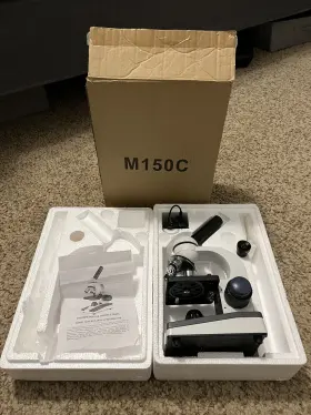 M150c Amscope Portable Student Compound Microscope