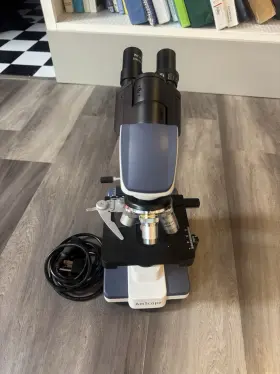 40-2500x Amscope M620c-e1 Led Digital Monocular Compound Microscope 3d Stage 1.0mp Camera