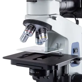 Me580t-pz-2l Amscope 40-500x Trinocular 2-light Polarized Metallurgical Microscope Photo Port