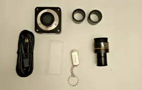 Mu1000a Amscope Mu1000 10mp Digital Microscope Camera For Still And Video Images