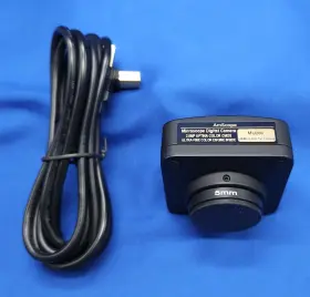 Mu200 Amscope 2.0mp Microscope Digital Camera 5v 250ma Tested