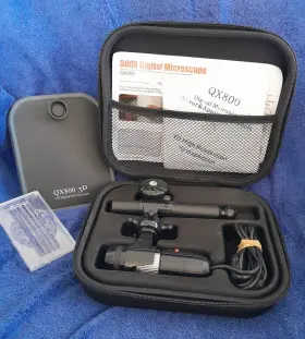 Qx800 Amscope 3d Digital Microscope