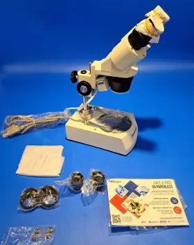 Se-305r-pz Amscope Se305r-pz Binocular Stereo Microscope Dual Illumination