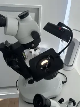 Sh-2tz-sl-dk Amscope Gm400 Seriesadvanced Jewel Gem Zoomtrinocular Stereo Microscope