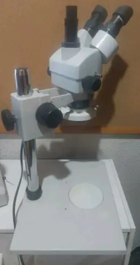 Amscope7x-45x Amscope Sm-1bs-64s Inspection Dissecting Zoom Power Stereo Microscope With Florescent #3