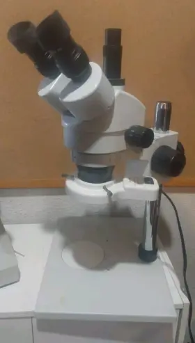 Amscope7x-45x Amscope Sm-1bs-64s Inspection Dissecting Zoom Power Stereo Microscope With Florescent