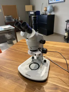 Sm-1t Amscope Sm-1 Series Stereo Microscope With Ring And Digital Camera