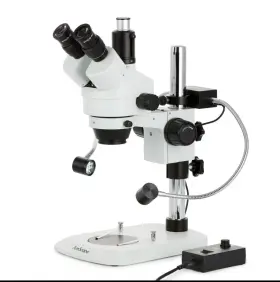 Sm-1tn-8w Amscope Sm-1 7x-45x Binocular Stereo Zoom Microscope Dual Led Gooseneck Stand