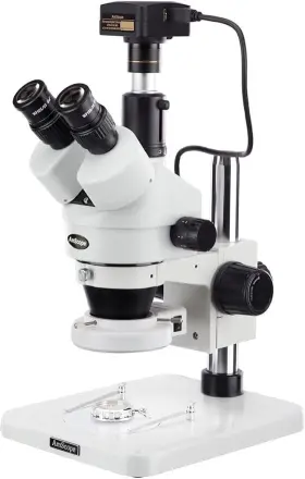 Sm-1tsz-144s-3m Amscope Microscope With Digital Camera
