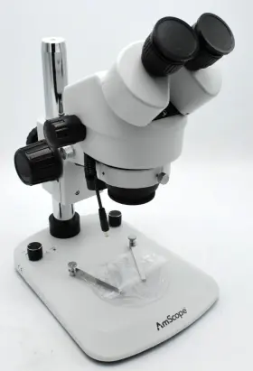 7x-45x Amscope Sm-2b Binocular Stereo Zoom Microscope Magnification