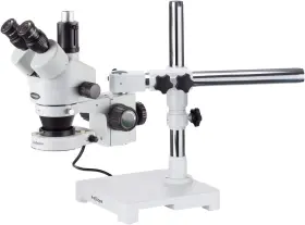 Sm-3tz-80s Amscope 3.5x-90x Trinocular Zoom Stereo Microscope 80 Led Light