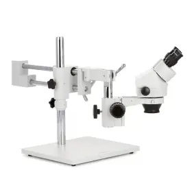 Sm-4bz-frl Amscope 3.5x-90x Binocular Stereo Boom Microscope Ring Light