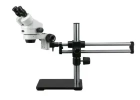 7x-90x Amscope Sm-5by Sm-5 Series Binocular Stereo Microscope Ball Bearing Boom Stand