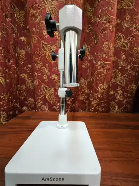 Sm3t54s Amscope Saw Single-arm Heavy Duty Boom Stand No Focusing Bracket Included #2