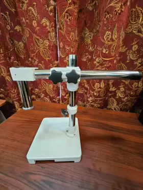 Sm3t54s Amscope Saw Single-arm Heavy Duty Boom Stand No Focusing Bracket Included